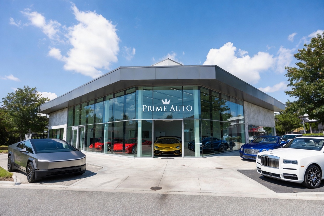Переданный клиенту автомобиль Prime Auto